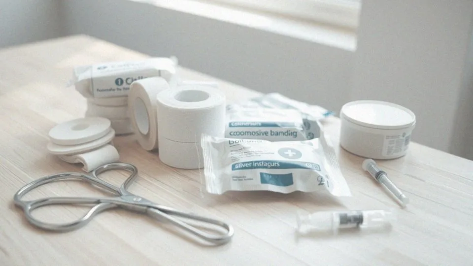 Jakie materiały opatrunkowe są odpowiednie dla owrzodzeń podudzi?