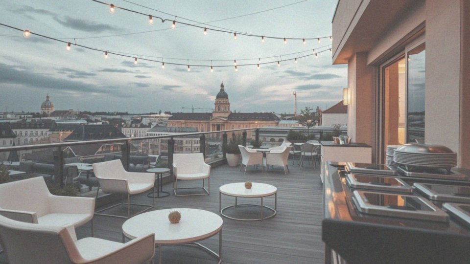 Jakie wydarzenia można organizować na tarasie hotelowym?