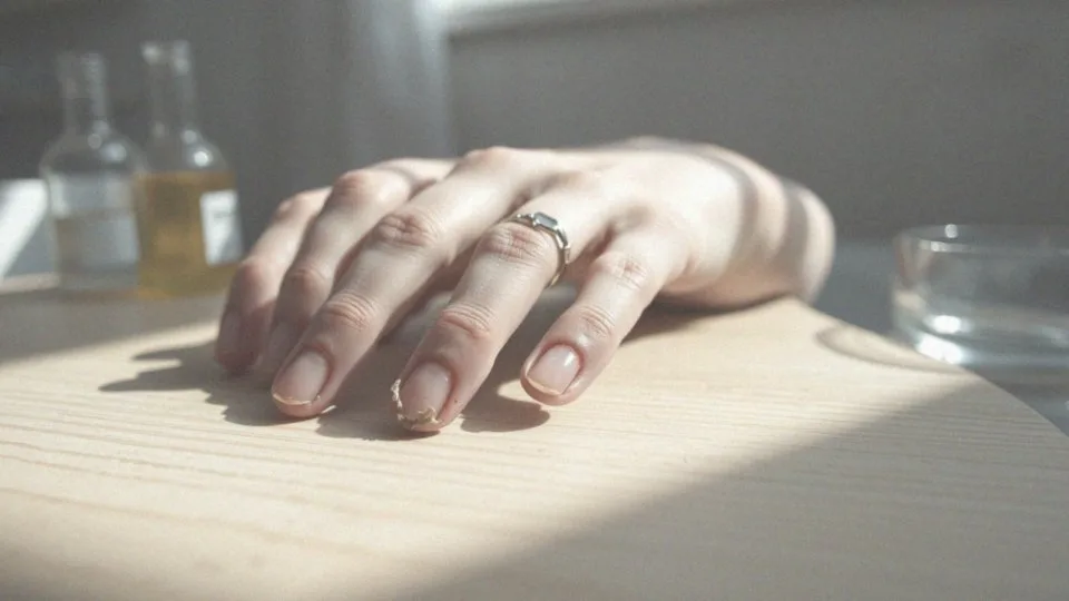 Jakie są efekty niewłaściwego ściągania hybrydy na moje paznokcie?