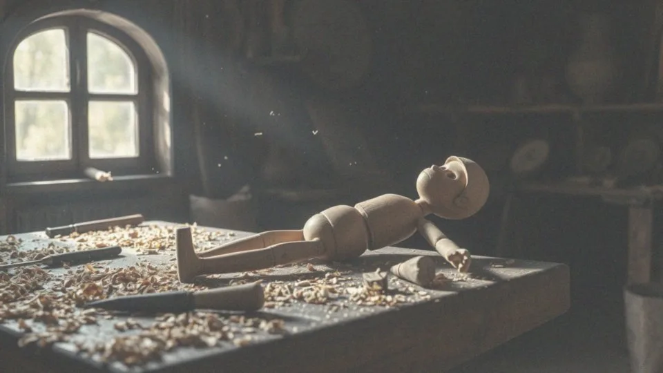 Jakie cechy ludzkie miał Pinokio jako drewniany pajac?