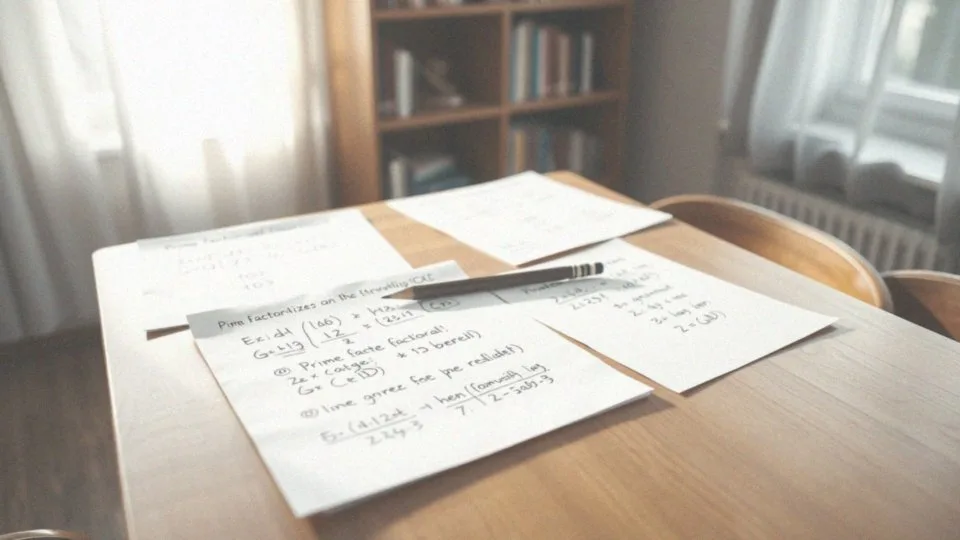 Jak rozłożyć liczby na czynniki pierwsze do obliczenia NWD?