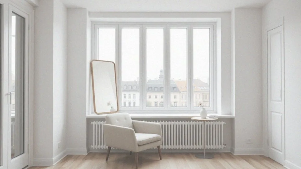 Jak unikać błędów przy aranżacji z luster naprzeciwko okna?