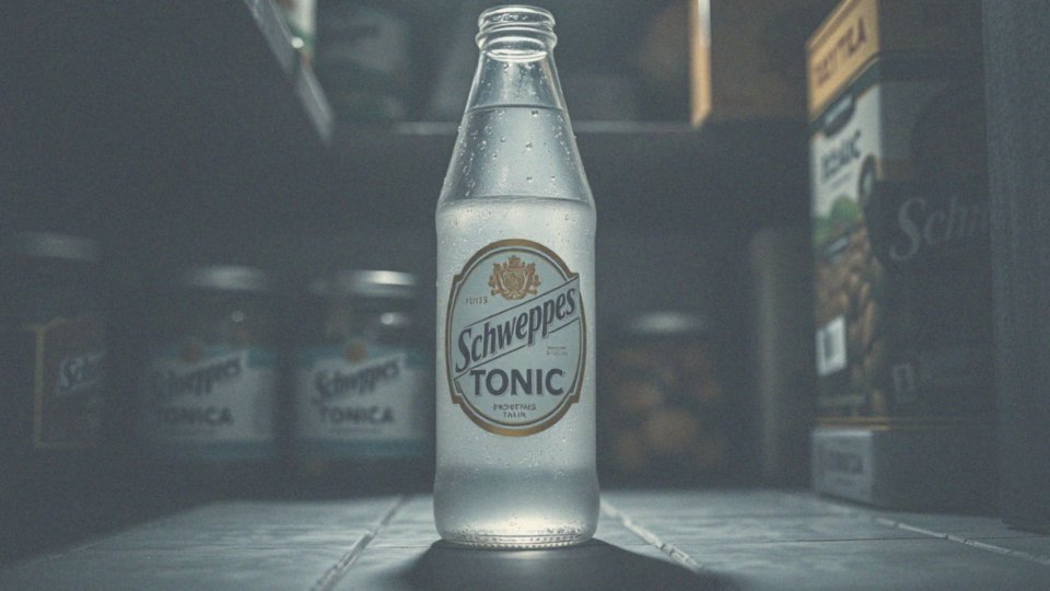 Jakie są informacje o przechowywaniu Tonic Schweppes?