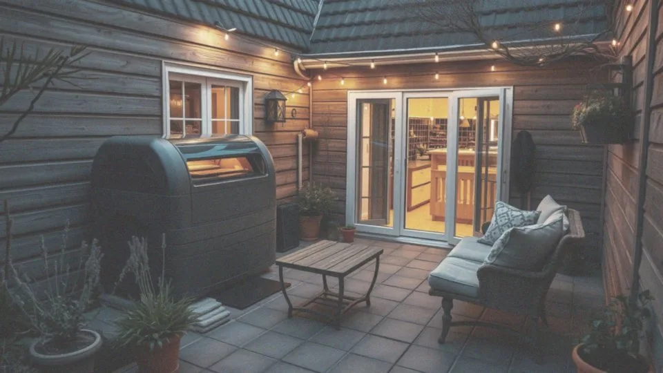 Jakie są zalety biokominka lub paleniska w patio?