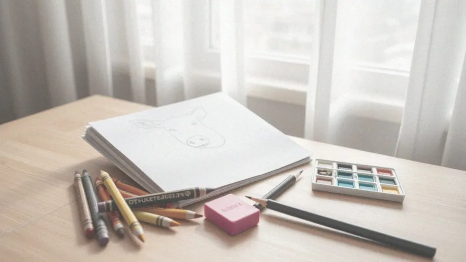 Jakie materiały są potrzebne do rysowania świnki?