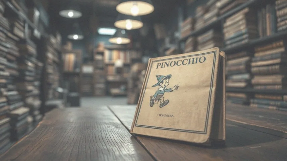 Jak wyglądają oprawa książki 'Pinokio'?