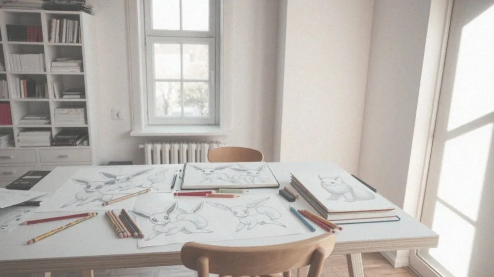 Jakie są ewolucje Eevee i jak to wpłynie na rysunek?