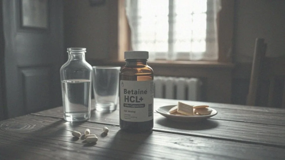 Betaina HCl skutki uboczne – co warto wiedzieć przed suplementacją?