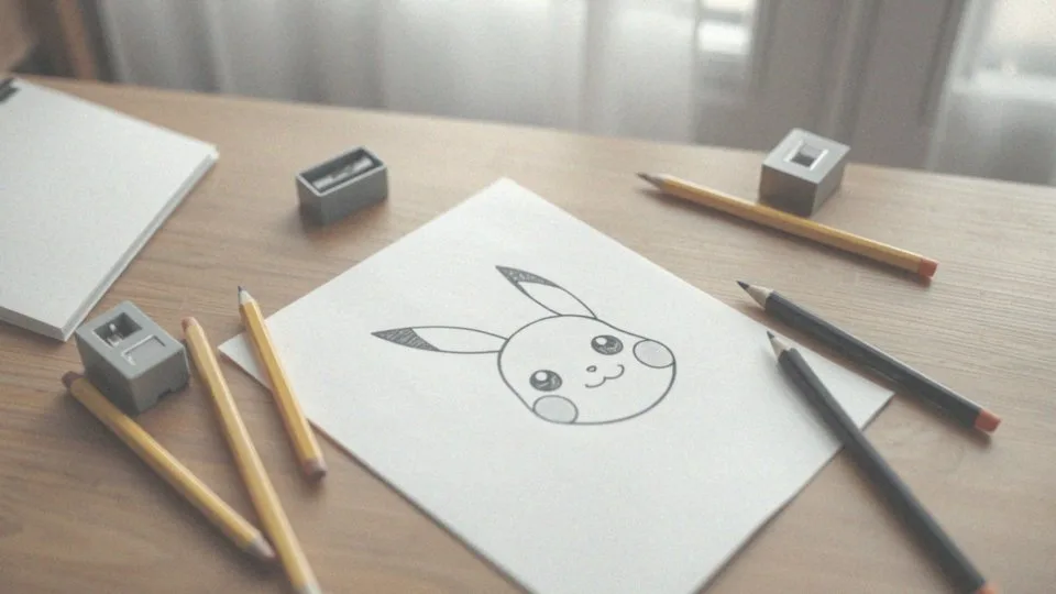 Jak narysować Pikachu krok po kroku? Przewodnik dla początkujących