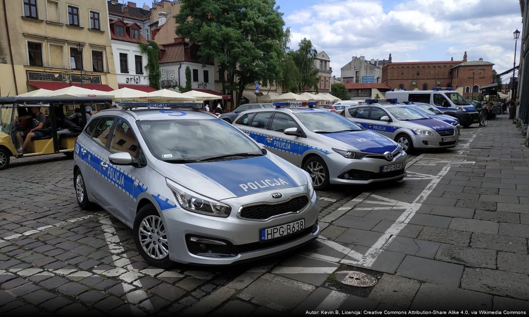 Kobieta zatrzymana za jazdę bez uprawnień na czerwonym świetle w Łomży