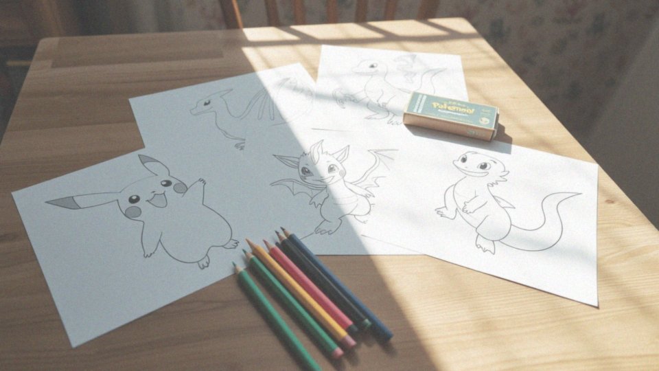Pokemon grafika do druku – kolorowanki dla dzieci i dorosłych
