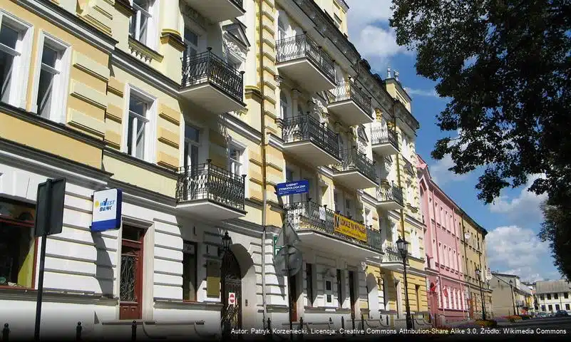 Ulica Henryka Sienkiewicza w Łomży