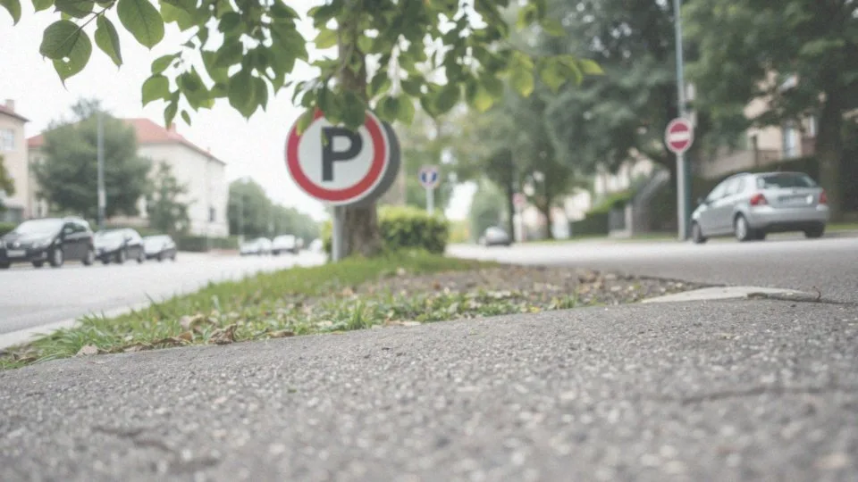 Zakaz parkowania przed znakiem – co musisz wiedzieć?